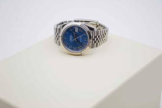 Thumbnail von Rolex Datejust 41 2024 Azzurro Blue Roman Dial Jubilée Fullset