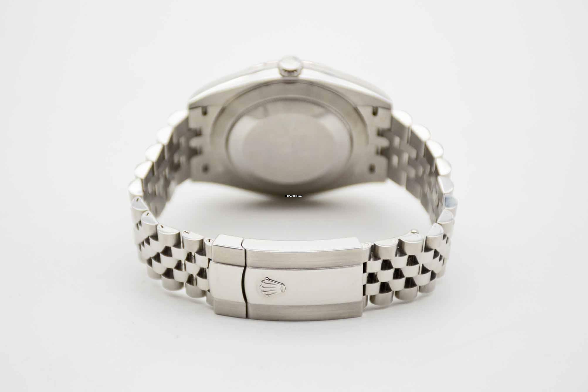 Thumbnail von Rolex Datejust 41 2024 Azzurro Blue Roman Dial Jubilée Fullset