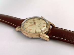 Thumbnail von Omega Seamaster Calendar Automatic Automatik Vintage Rose Gold Plated 2849 2849