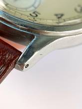 Thumbnail von Omega Classic Vintage Stahl 30T2 35mm Rail Track Dial 2383 2383