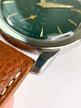 Thumbnail von Omega Seamaster Automatic Automatik Vintage Custom Green Dial Bumper Serviced 2766 2766