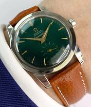 Thumbnail von Omega Seamaster Automatic Automatik Vintage Custom Green Dial Bumper Serviced 2766 2766