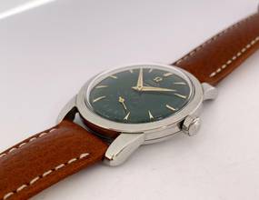 Thumbnail von Omega Seamaster Automatic Automatik Vintage Custom Green Dial Bumper Serviced 2766 2766