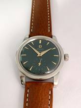 Thumbnail von Omega Seamaster Automatic Automatik Vintage Custom Green Dial Bumper Serviced 2766 2766