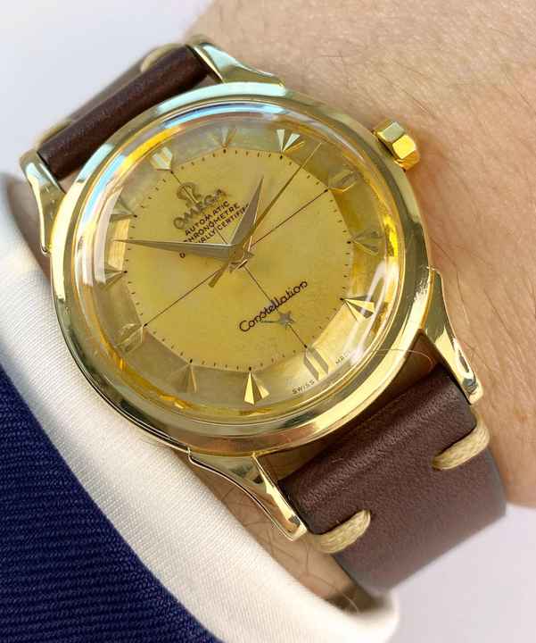  Omega Constellation Solid Gold Pie Pan Automatic Automatik Vintage ref 2853 2852 