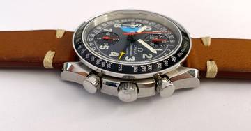 Thumbnail von Omega Speedmaster Serviced Speedmaster Vintage Automatic Automatik Triple Date MK40 3820 3820