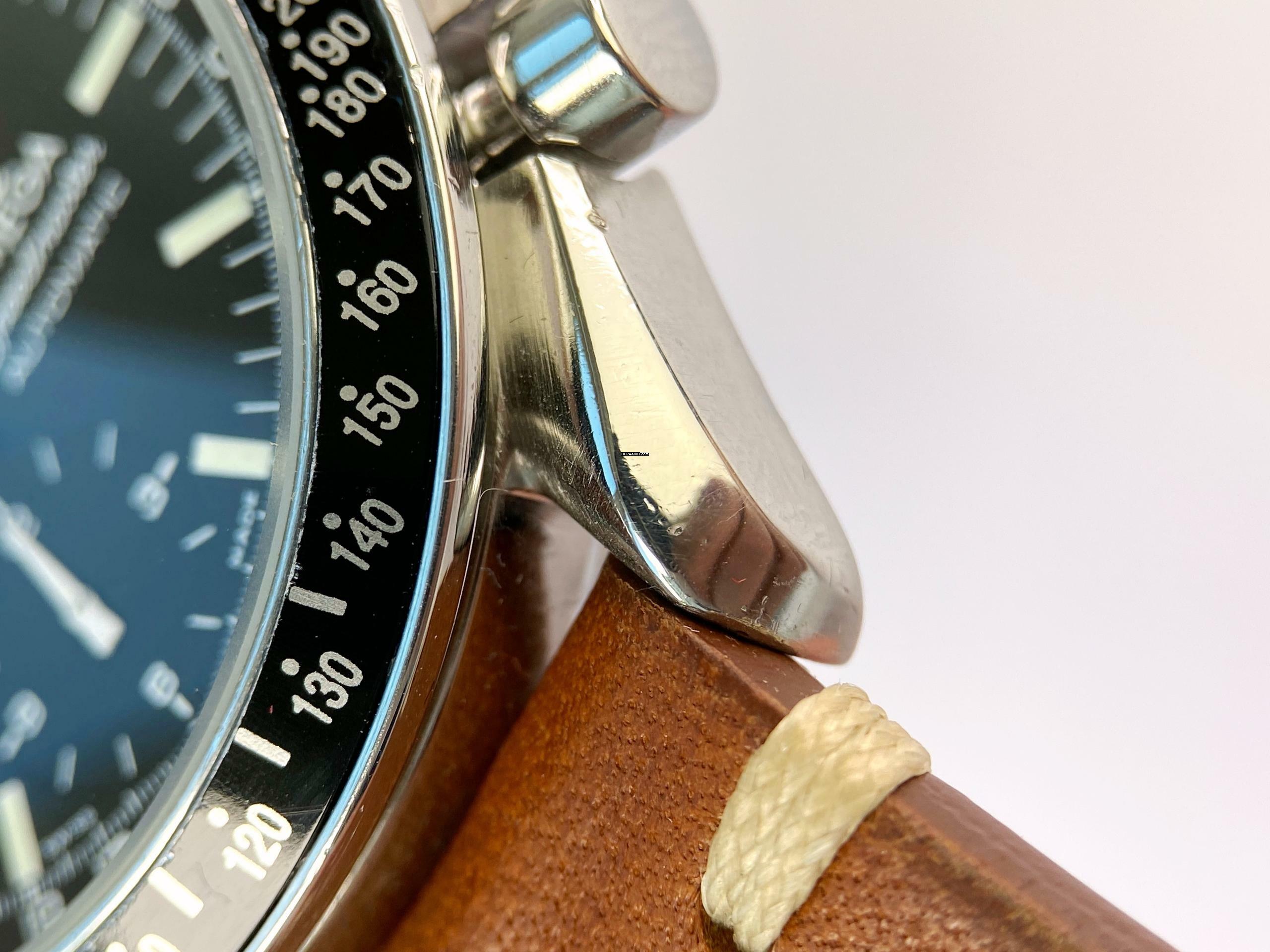 Thumbnail von Omega Speedmaster Vintage Automatic Automatik Triple Date FULL SET Serviced 38205000 38205000