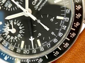 Thumbnail von Omega Speedmaster Vintage Automatic Automatik Triple Date FULL SET Serviced 38205000 38205000