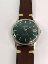 Thumbnail von Omega Seamaster Serviced Seamaster Automatic Automatik Vintage Custom Green Dial 166002 166002