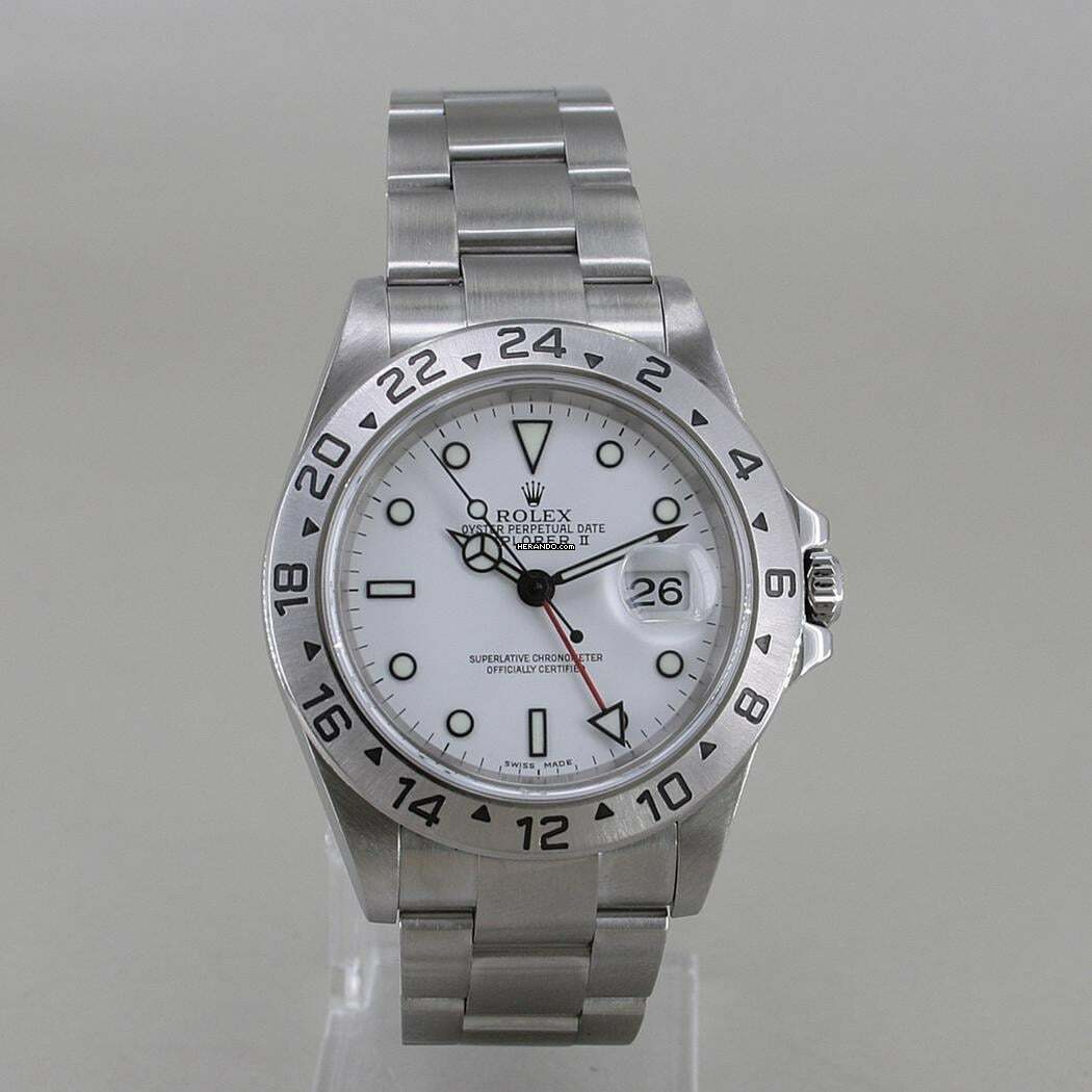 Thumbnail von Rolex Explorer II Ø 40 mm Automatik Chronometer weisses Zifferblatt