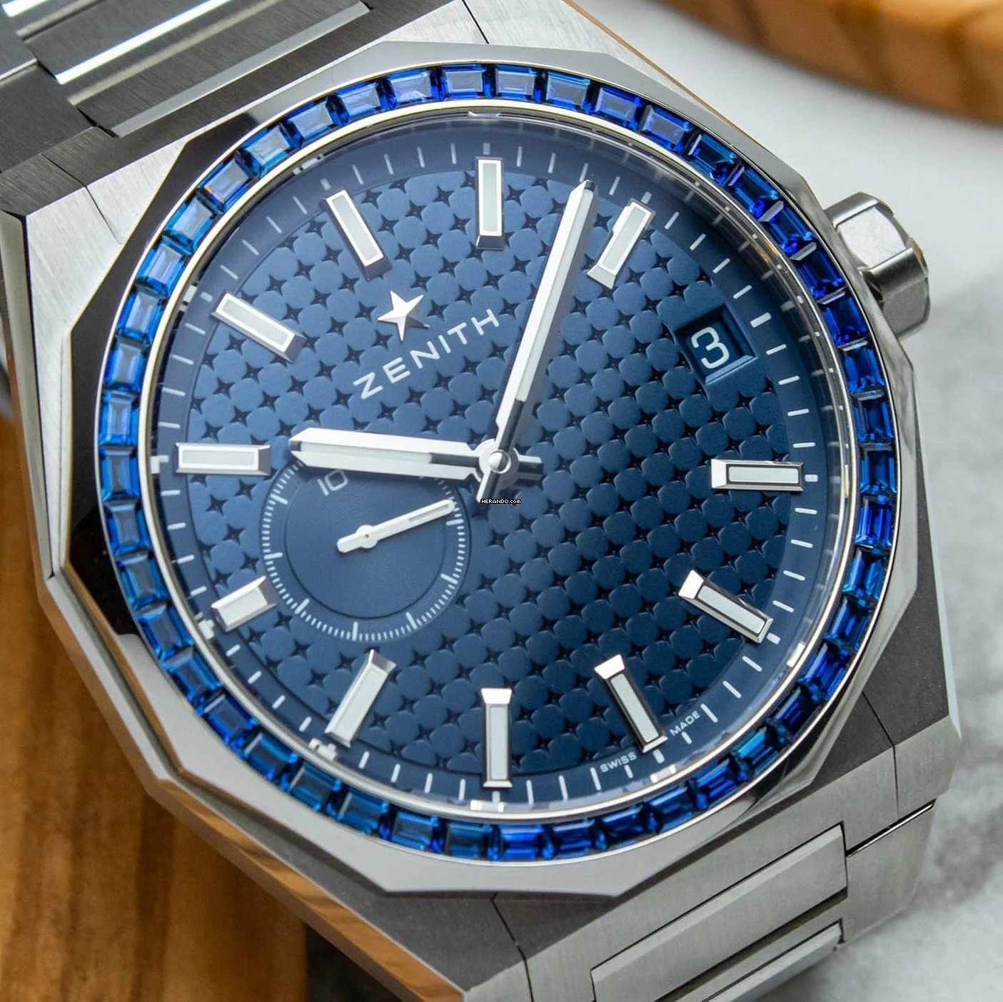  Zenith Defy Skyline SAPPHIRE NEW FULL SET 