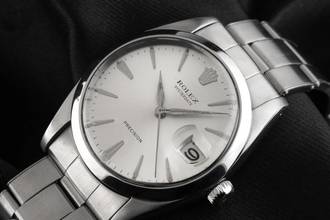 Thumbnail von Rolex Oysterdate Precision open 6/9 Ref.6694 1964 Box&Beschreibung sehr gut Vintage Oysterdate Precision open 6/9