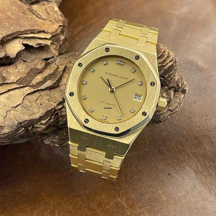  Audemars Piguet Royal Oak Royal Oak 36 - 750er Gelbgold - Ref. 4100BA - Sammlerstück very rare 