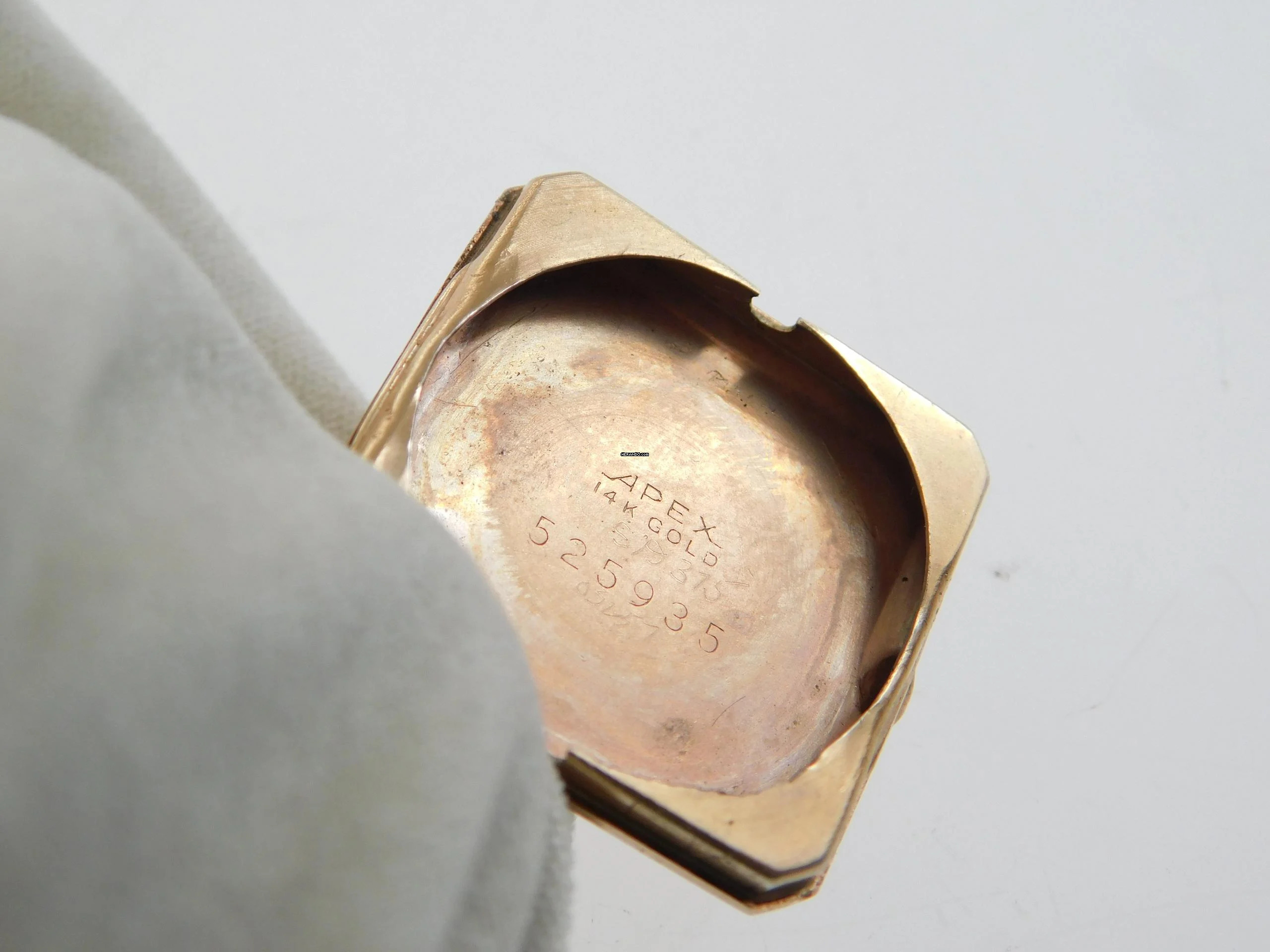 Thumbnail von Jaeger-LeCoultre Classic Le Coultre - Rare Vintage 18K Pink Gold - Classic Watch Kaliber 428/2 frühe Le Coultre Herrenuhr