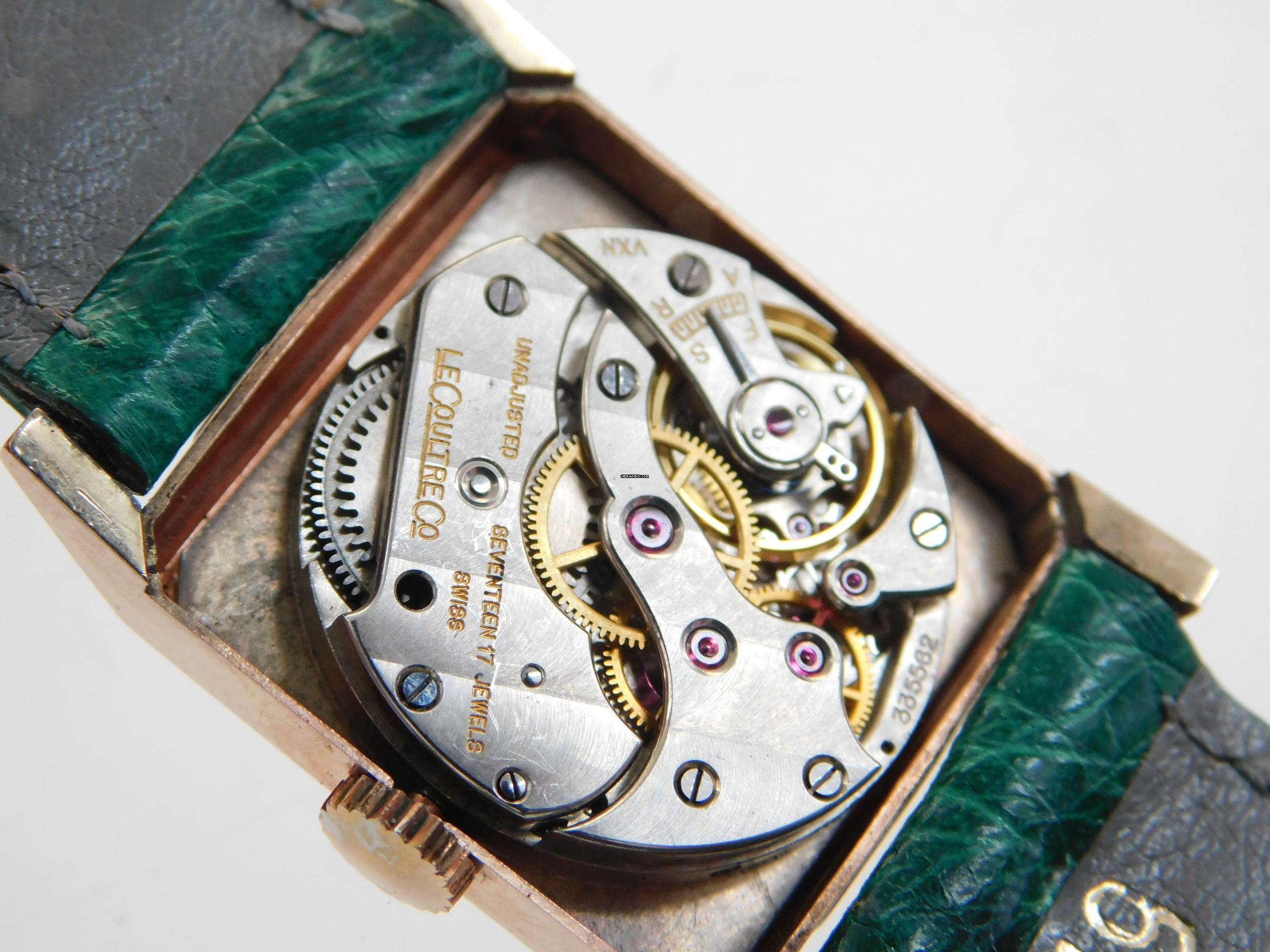 Thumbnail von Jaeger-LeCoultre Classic Le Coultre - Rare Vintage 18K Pink Gold - Classic Watch Kaliber 428/2 frühe Le Coultre Herrenuhr