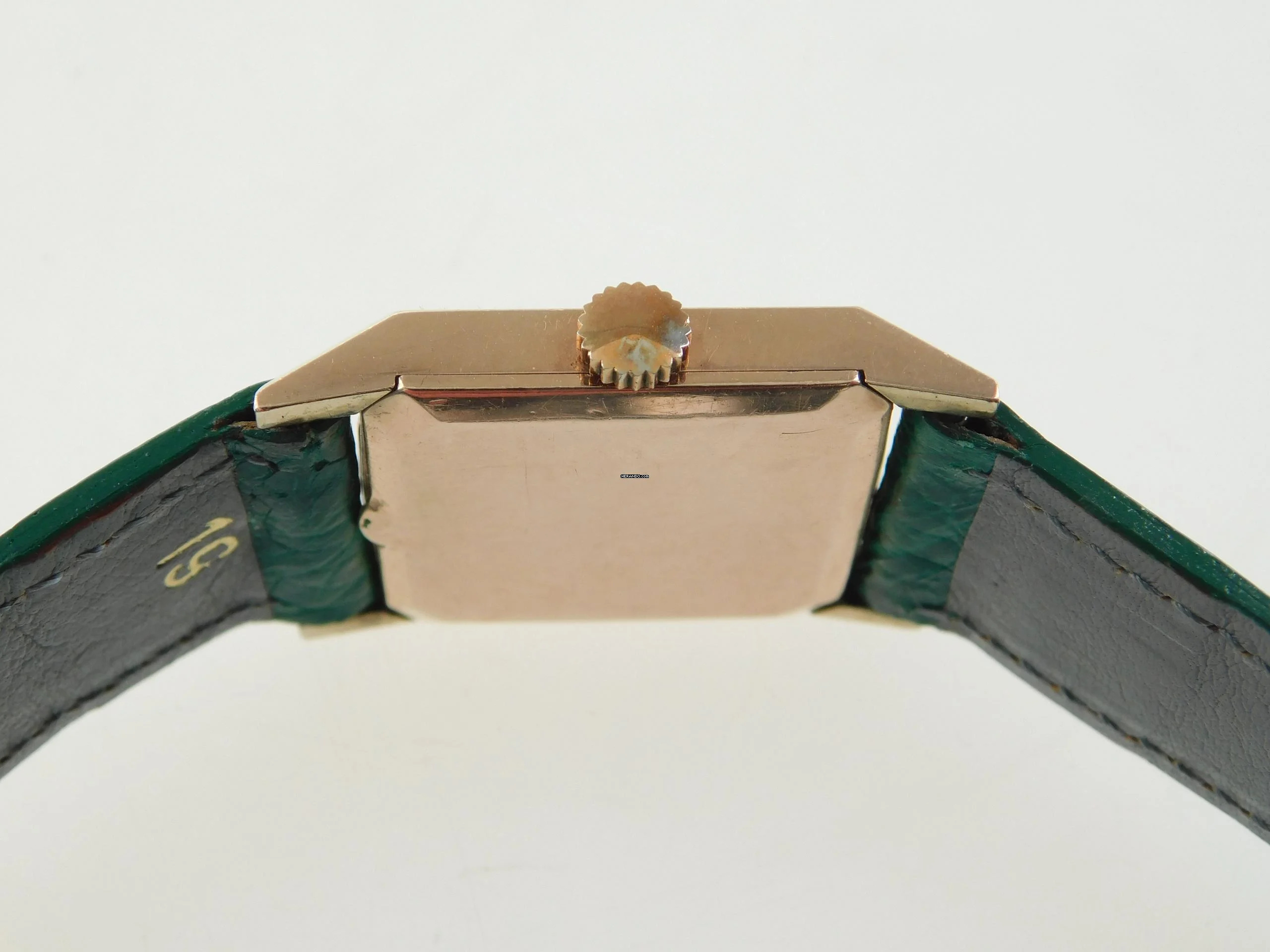 Thumbnail von Jaeger-LeCoultre Classic Le Coultre - Rare Vintage 18K Pink Gold - Classic Watch Kaliber 428/2 frühe Le Coultre Herrenuhr