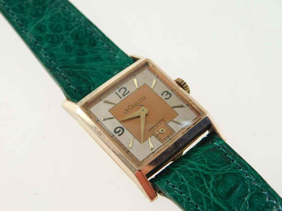  Jaeger-LeCoultre Classic Le Coultre - Rare Vintage 18K Pink Gold - Classic Watch Kaliber 428/2 frühe Le Coultre Herrenuhr 