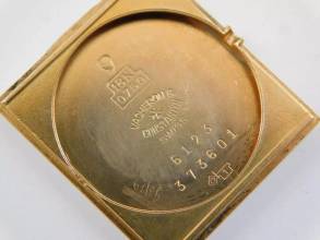 Thumbnail von Vacheron Constantin Tank Ultra Thin 18 Karat Rotgold RARE Kaliber 1003 Handaufzug 4,5mm flach unpolished original condition Rare