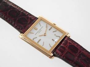 Thumbnail von Vacheron Constantin Tank Ultra Thin 18 Karat Rotgold RARE Kaliber 1003 Handaufzug 4,5mm flach unpolished original condition Rare