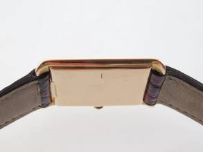 Thumbnail von Vacheron Constantin Tank Ultra Thin 18 Karat Rotgold RARE Kaliber 1003 Handaufzug 4,5mm flach unpolished original condition Rare