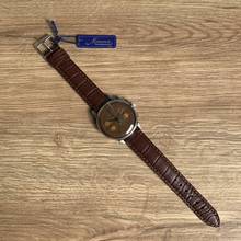 Thumbnail von Minerva Oversized chronograph Tropical bicolor medical dial manual 1941