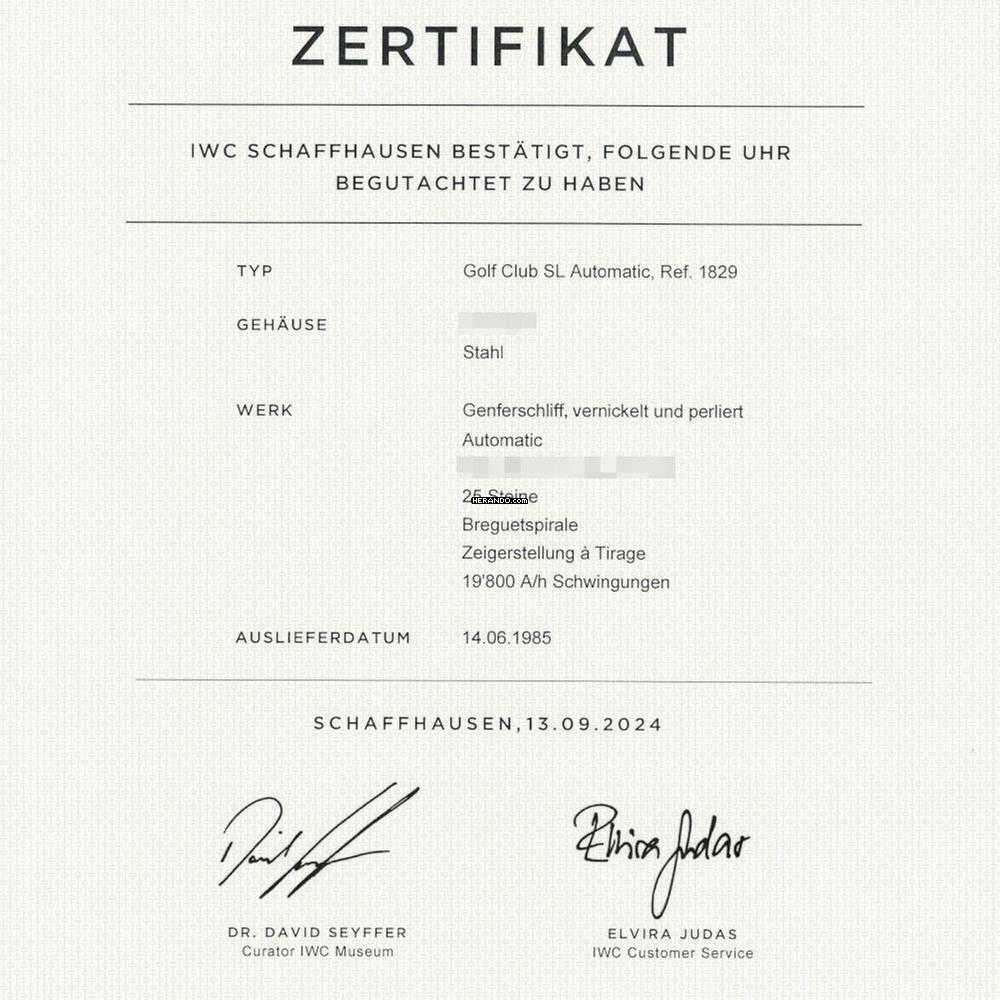Thumbnail von IWC Golf Club SL Automatic BJ.1974 NOS