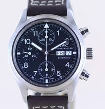 Thumbnail von IWC Fliegeruhr Chronograph Der Fliegerchronograph schwarz Day Date black Pilot Klassiker