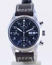 Thumbnail von IWC Fliegeruhr Chronograph Der Fliegerchronograph schwarz Day Date black Pilot Klassiker