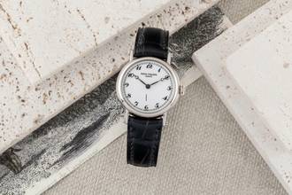 Thumbnail von Patek Philippe Calatrava Lady 18K (0,750) Weissgold Handaufzug Damen Ref. 4860