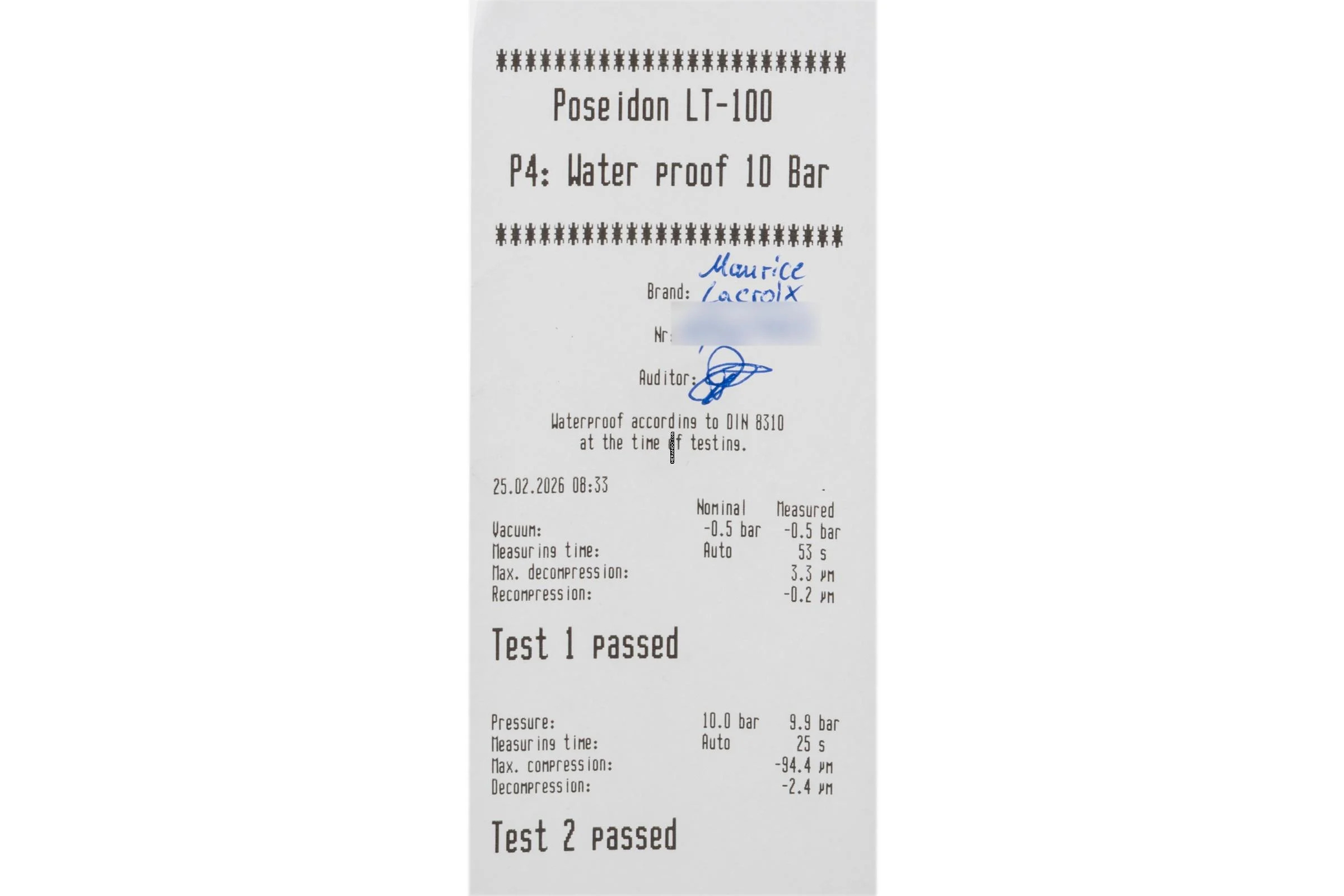 Thumbnail von Maurice Lacroix AIKON Stahl Automatik Damenuhr Ref. AI6006-SS002-450-1 B&P 2023