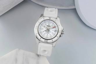 Thumbnail von Breitling Superocean II 36 White Automatik Medium Size Ref. A17312D2