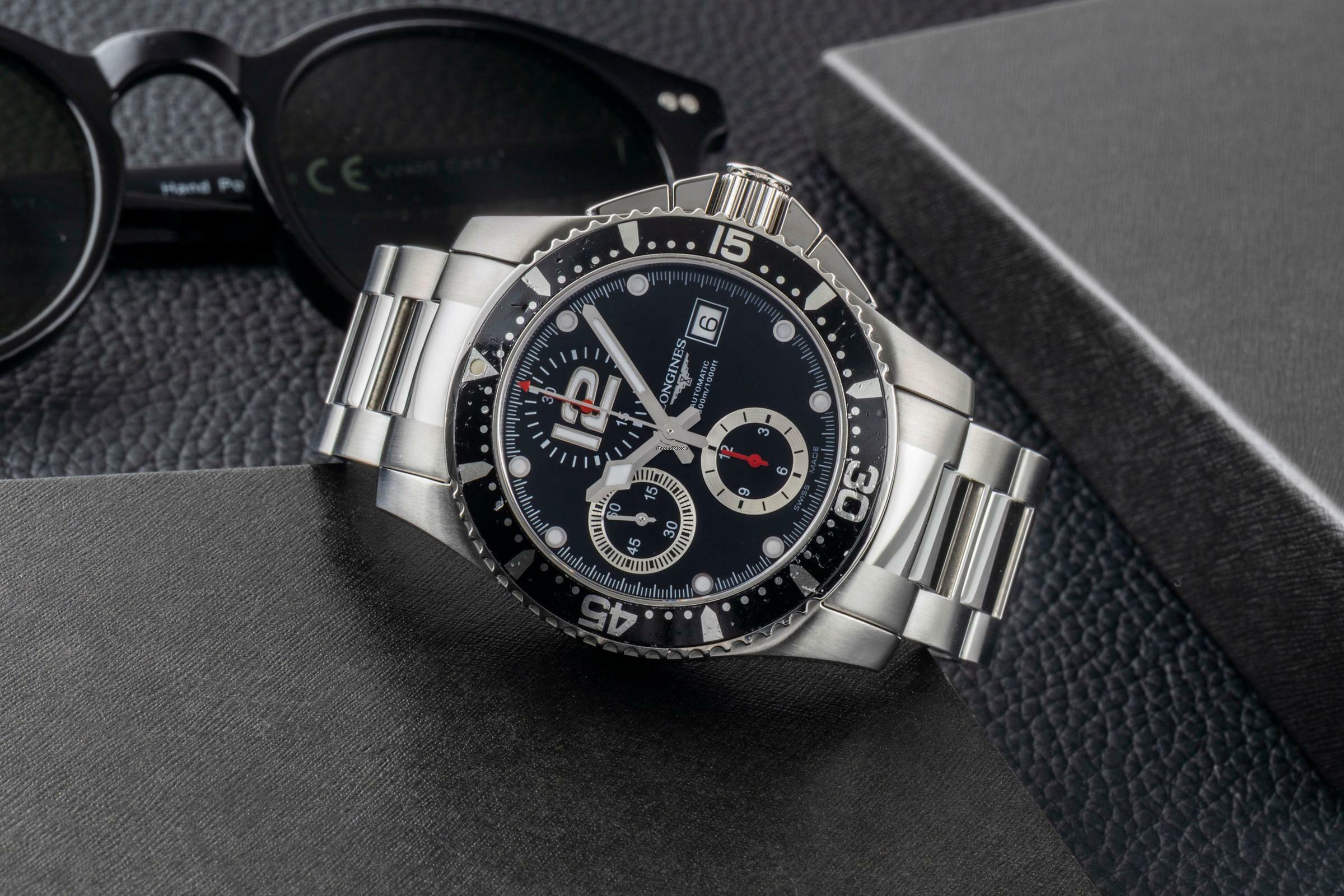 Thumbnail von Longines HydroConquest Hydro Conquest Chronograph Automatik Stahl Ref. L3.644.4 Box
