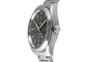 Thumbnail von Omega Seamaster Railmaster Stahl Automatik Herrenuhr Ref. 220.10.40.20.01.001 B&P 2024