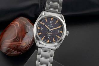 Thumbnail von Omega Seamaster Railmaster Stahl Automatik Herrenuhr Ref. 220.10.40.20.01.001 B&P 2024