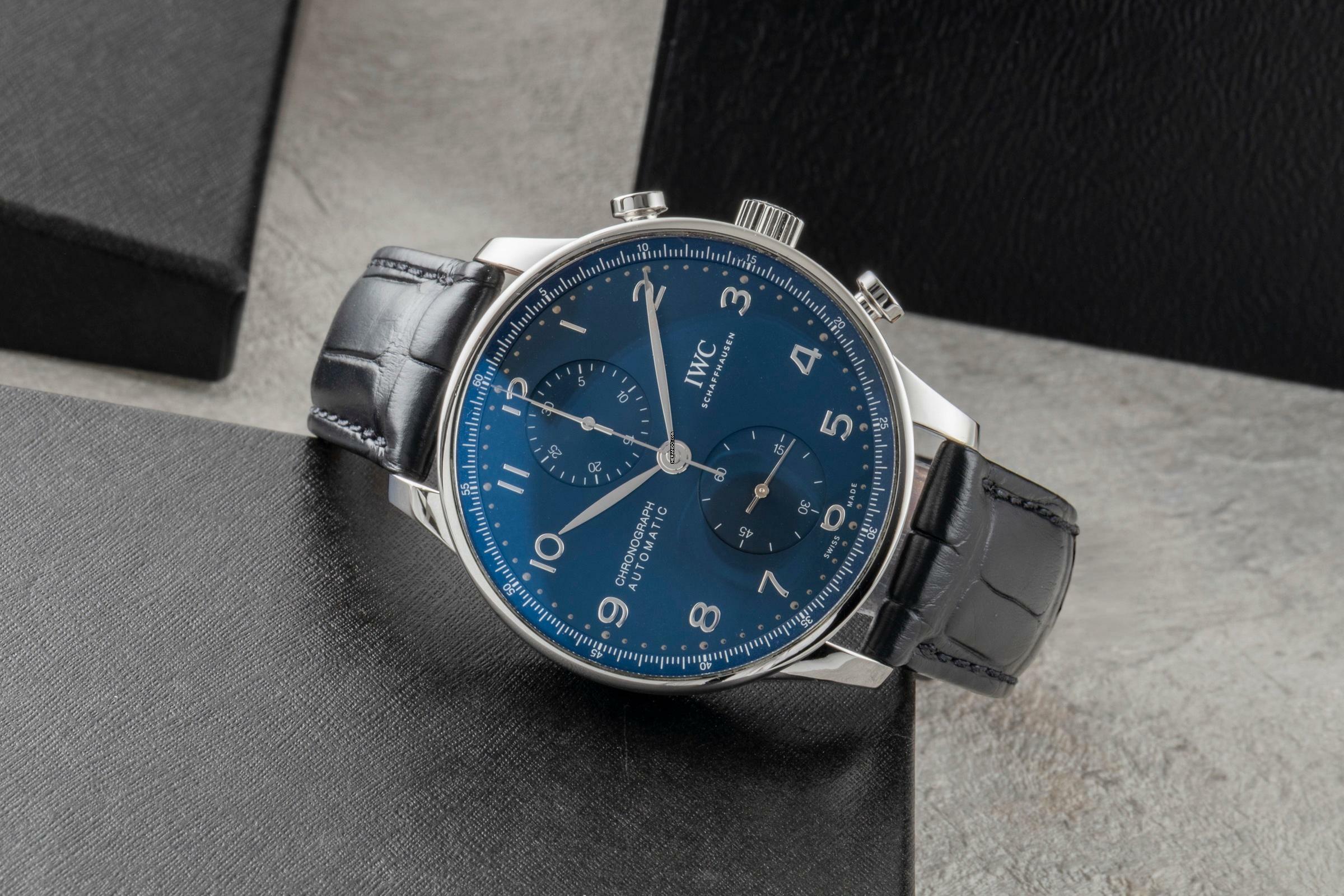 Thumbnail von IWC Portugieser Chronograph Stahl Automatik Herrenuhr Ref. IW371606