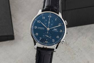 Thumbnail von IWC Portugieser Chronograph Stahl Automatik Herrenuhr Ref. IW371606
