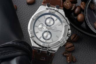 Thumbnail von Maurice Lacroix AIKON Chronograph Stahl Quarz Ref. AI1018-SS001-1301 B&P 2018