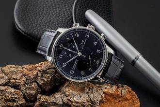 Thumbnail von IWC Portugieser Chronograph Stahl Automatik Herrenuhr Ref. IW371447