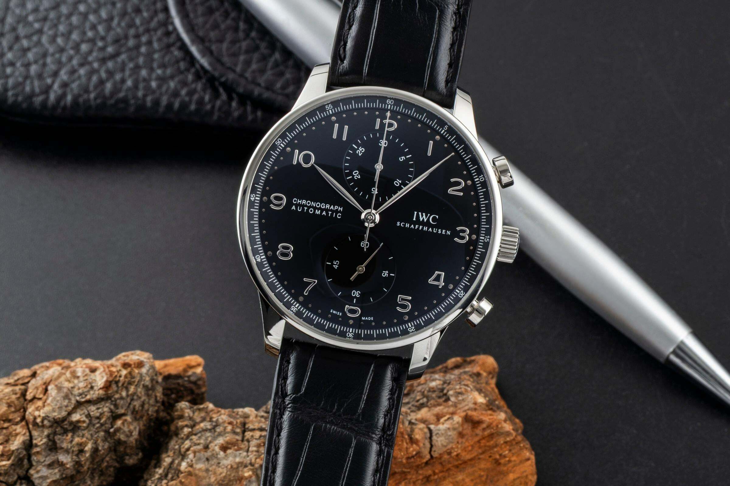 Thumbnail von IWC Portugieser Chronograph Stahl Automatik Herrenuhr Ref. IW371447