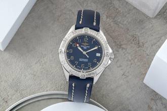 Thumbnail von Breitling Colt Automatic 300M Automatik Datum Blue Dial Edelstahl Herrenuhr Ref. A17035