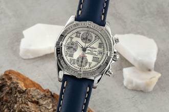 Thumbnail von Breitling Chrono Cockpit Chronograph Edelstahl Automatik Ref. A13358