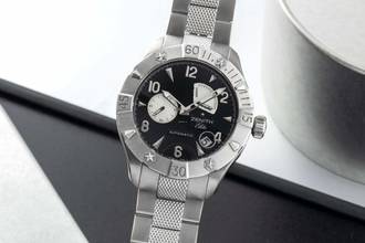 Thumbnail von Zenith Defy Stahl Automatik Herrenuhr Ref 03.0516.685/21.M516 Box & Papiere 2008