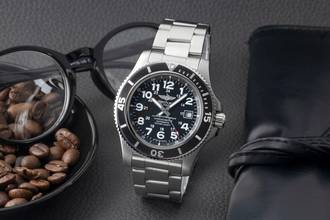 Thumbnail von Breitling Superocean II 44 Black Automatik Stahl Ref. A17392D7/BD68 B&P 2020