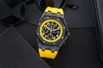 Thumbnail von Audemars Piguet Royal Oak Bumble Bee Chronograph Carbon Ref. 26176FO