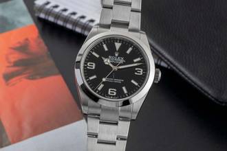 Thumbnail von Rolex Explorer 40 Oyster Edelstahl Automatik Herrenuhr Ref. 224270 Papiere 2025