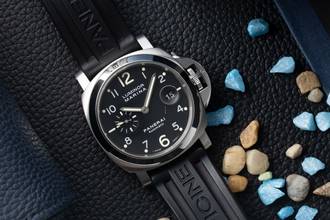 Thumbnail von Panerai Luminor Marina Automatic Edelstahl Automatik Herrenuhr Ref. PAM00164
