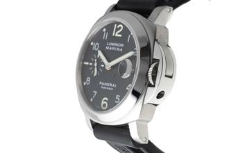 Thumbnail von Panerai Luminor Marina Automatic Edelstahl Automatik Herrenuhr Ref. PAM00164