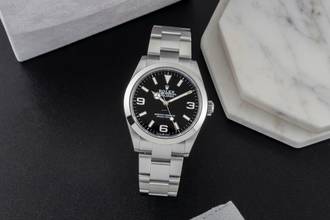 Thumbnail von Rolex Explorer 40 Oyster Edelstahl Automatik Herrenuhr Ref. 224270 B&P 2025