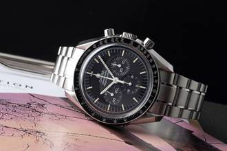 Thumbnail von Omega Speedmaster Professional Moonwatch Chronograph Stahl Handaufzug Ref. 3590.50.00 B&P