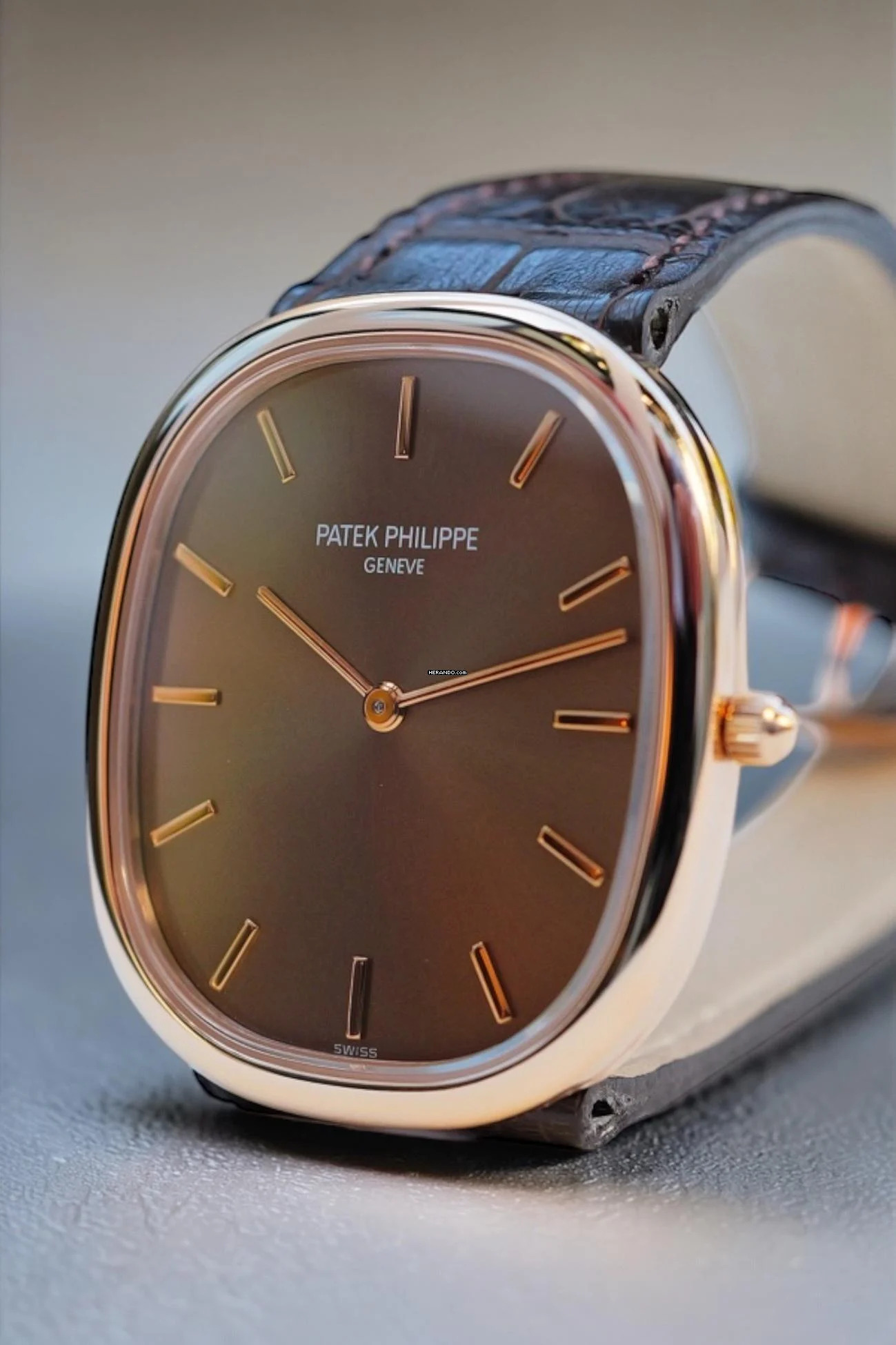 Thumbnail von Patek Philippe Ellipse d'Or Golden Ellipse Ellipse rose gold Mint condition